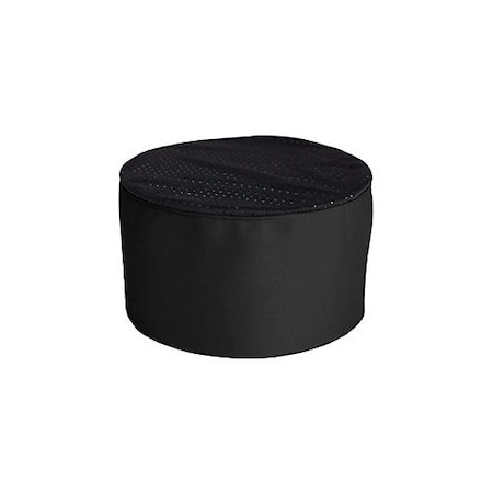 Allpoints Kng Chef Hat Skull Cap Mesh, Black 1880BLBK